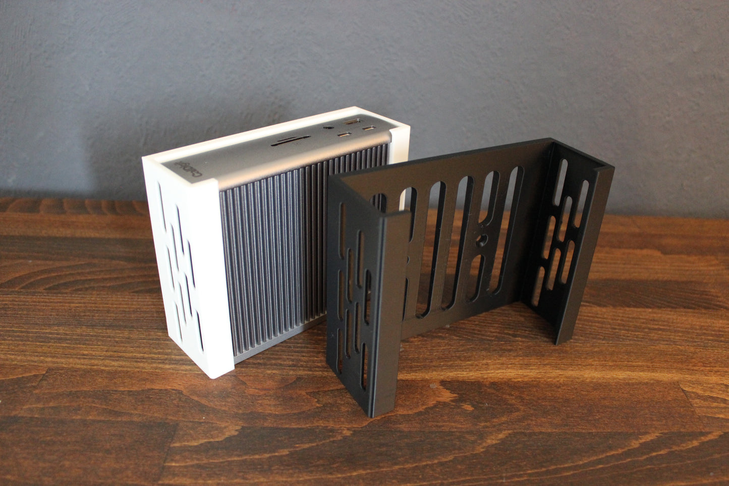 Minimal Under Desk Mount for CalDigit Thunderbolt 4 Dock (TB4) 3D Printed