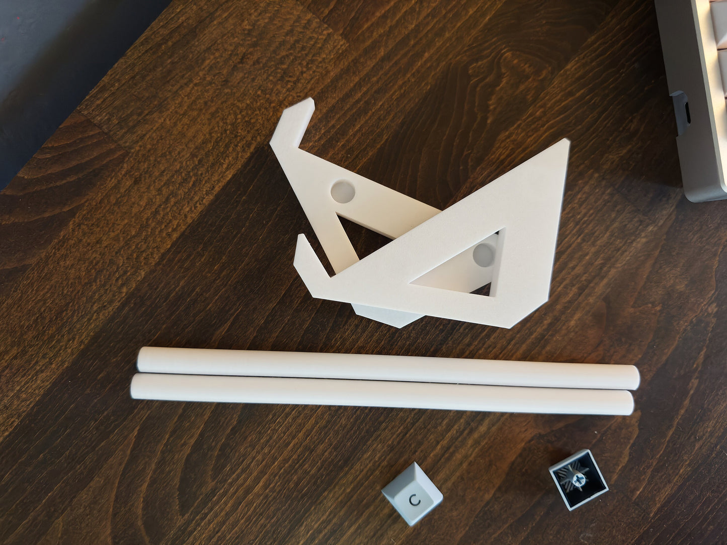 Custom Keyboard Stand 3D Printed (Single and Double)