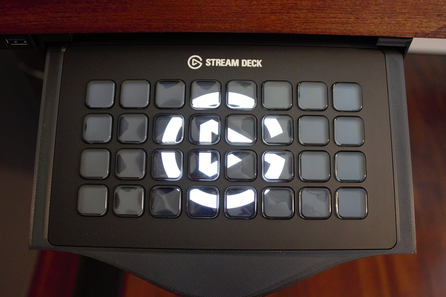 Elgato Streamdeck 32 Keys Underdesk Mount Slide Out