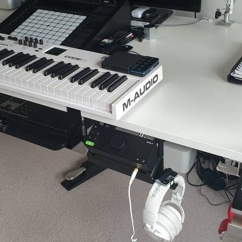Underdesk Mount For Audient Evo8 Audio Interface