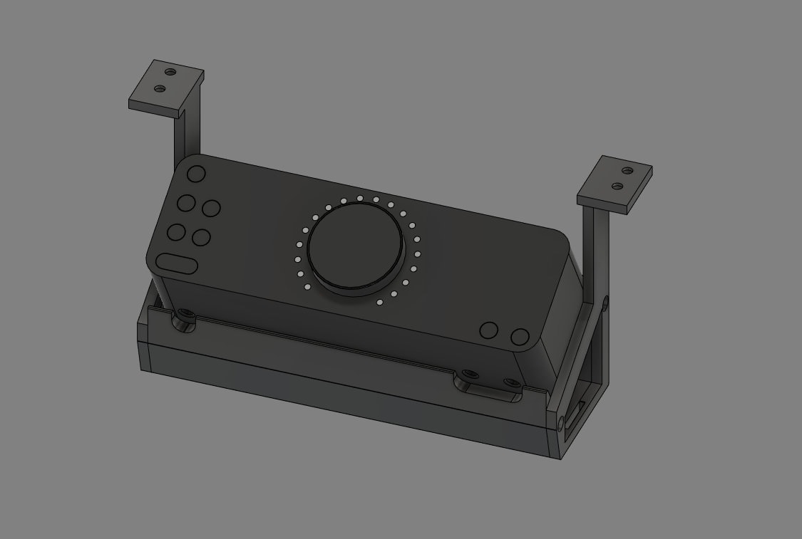 Underdesk Mount For Audient Evo8 Audio Interface