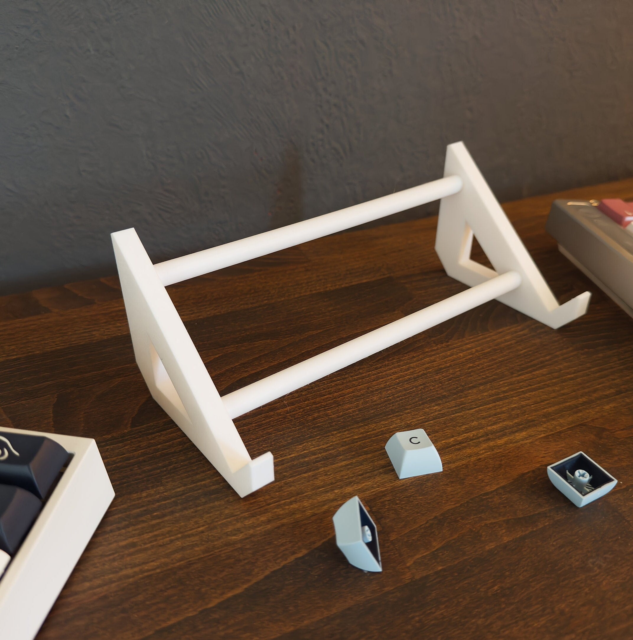 Computer Keyboard Stand Template Custom Keyboard Stand 3D Printed (Single and Double) – CADTPrint