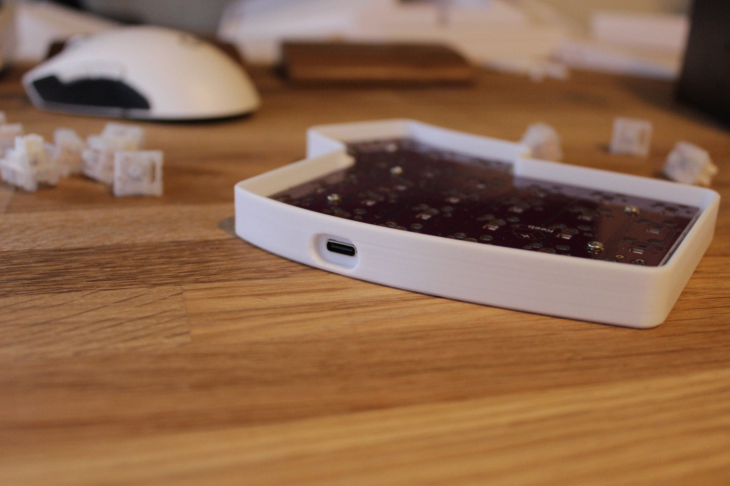 Custom Keyboard Case for Iris Rev. 7/8 Split Keyboard 3D Printed
